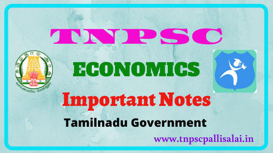 Economics Full study notes for all tnpsc exams